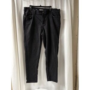 SONOMA‎ The Everyday Jean Men's Regular Fit Black Stretch Cotton Pants 42x34